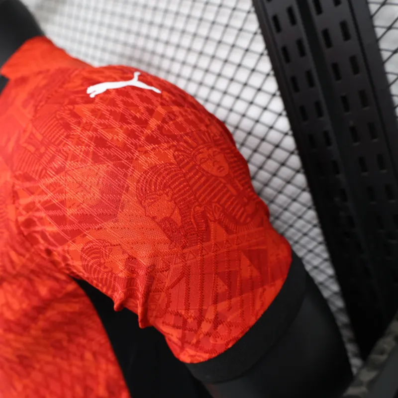 2024/2025 Players Edition Egypt Home Red Football Jersey