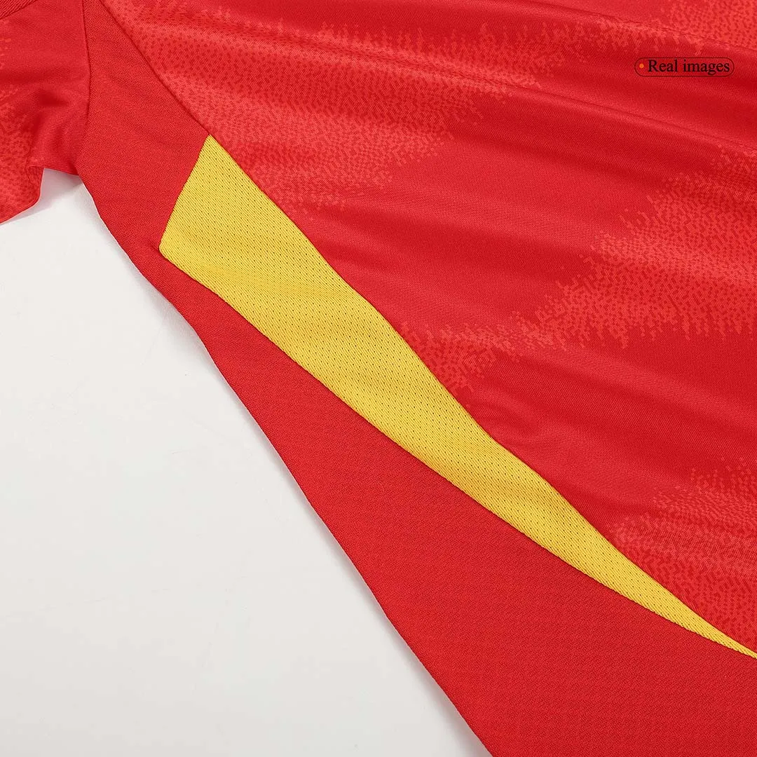 Spain Home Jersey LAMINE YAMAL #19 RODRIGO #16 MORATA #7 Euro 2024