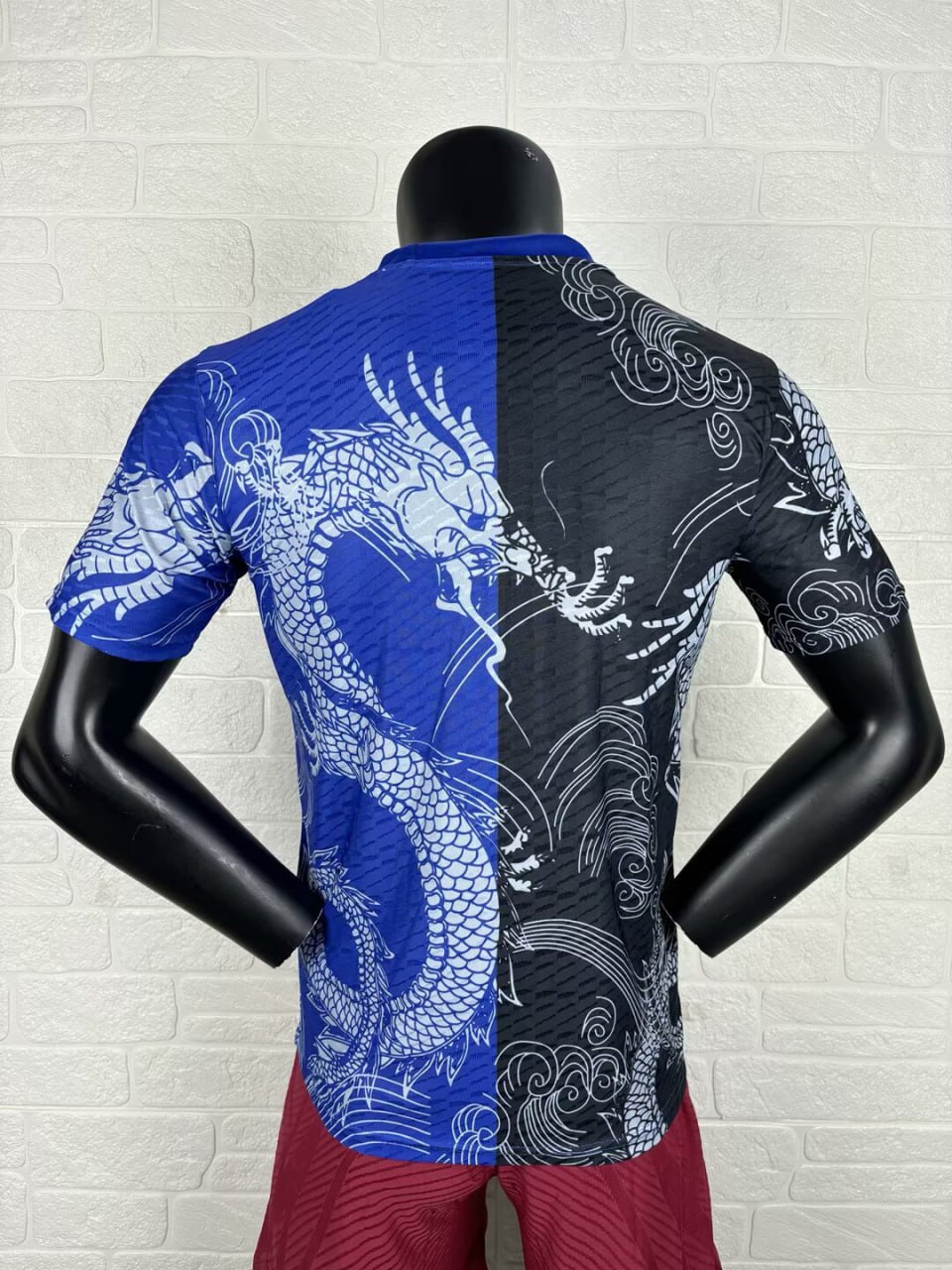 Real Madrid Blue Dragon Pattern Player Jersey 25/26