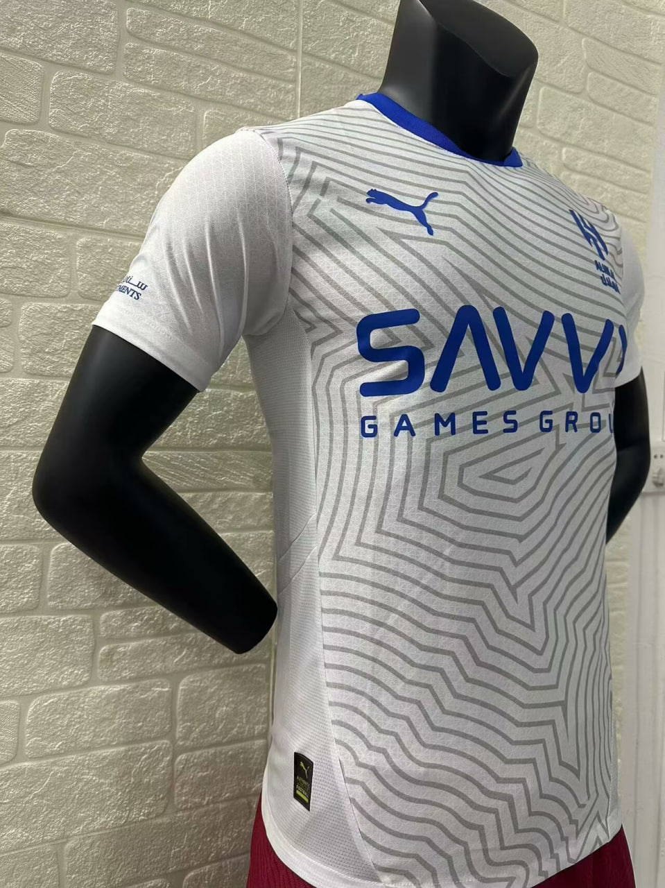 Al-Hilal Away Player Version Man Jersey 24/25