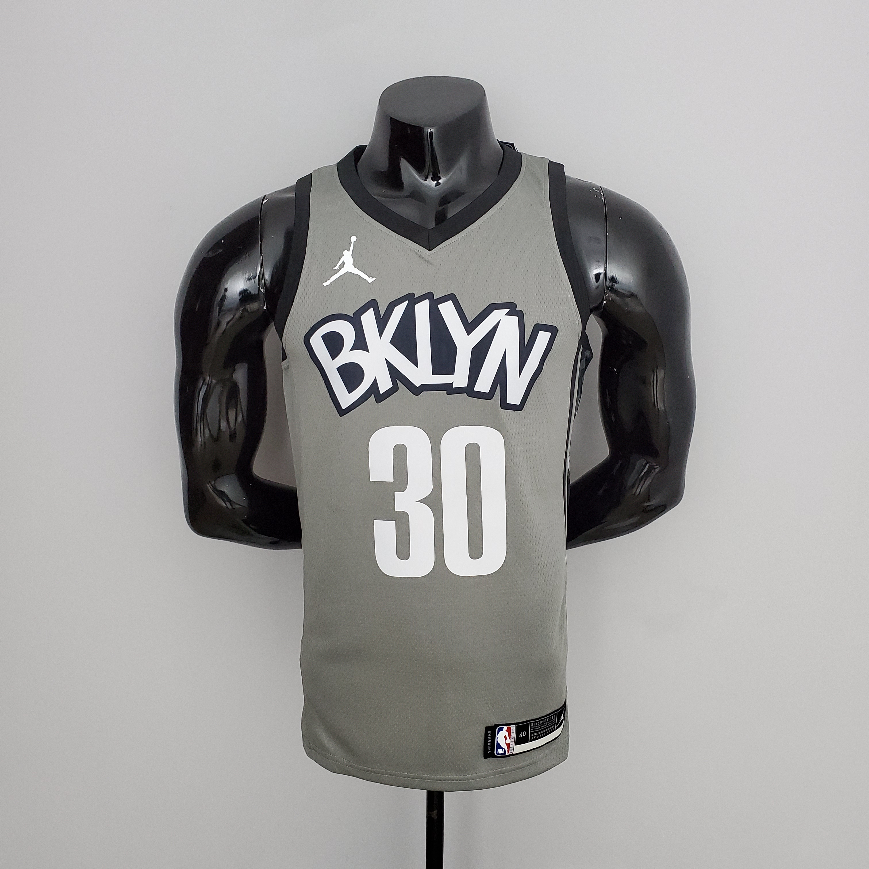 Seth Curry Brooklyn Nets Flyer Swingman Jersey Gray