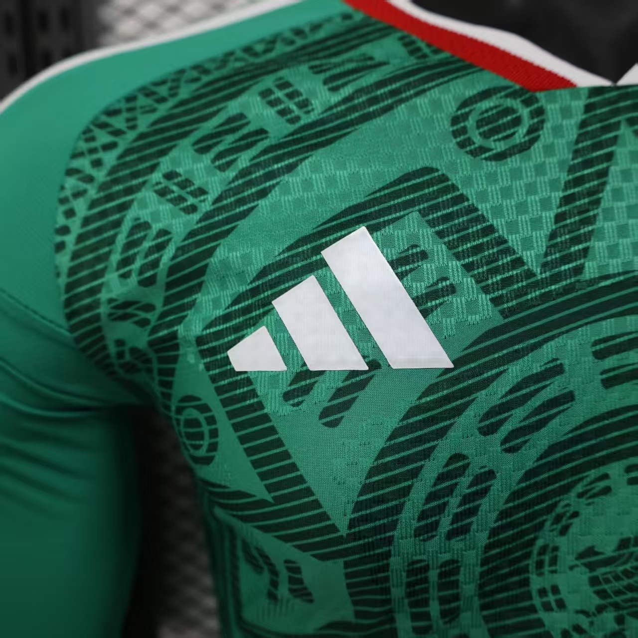 Mexico Home Long Sleeves Jersey Player Version World Cup 2026
