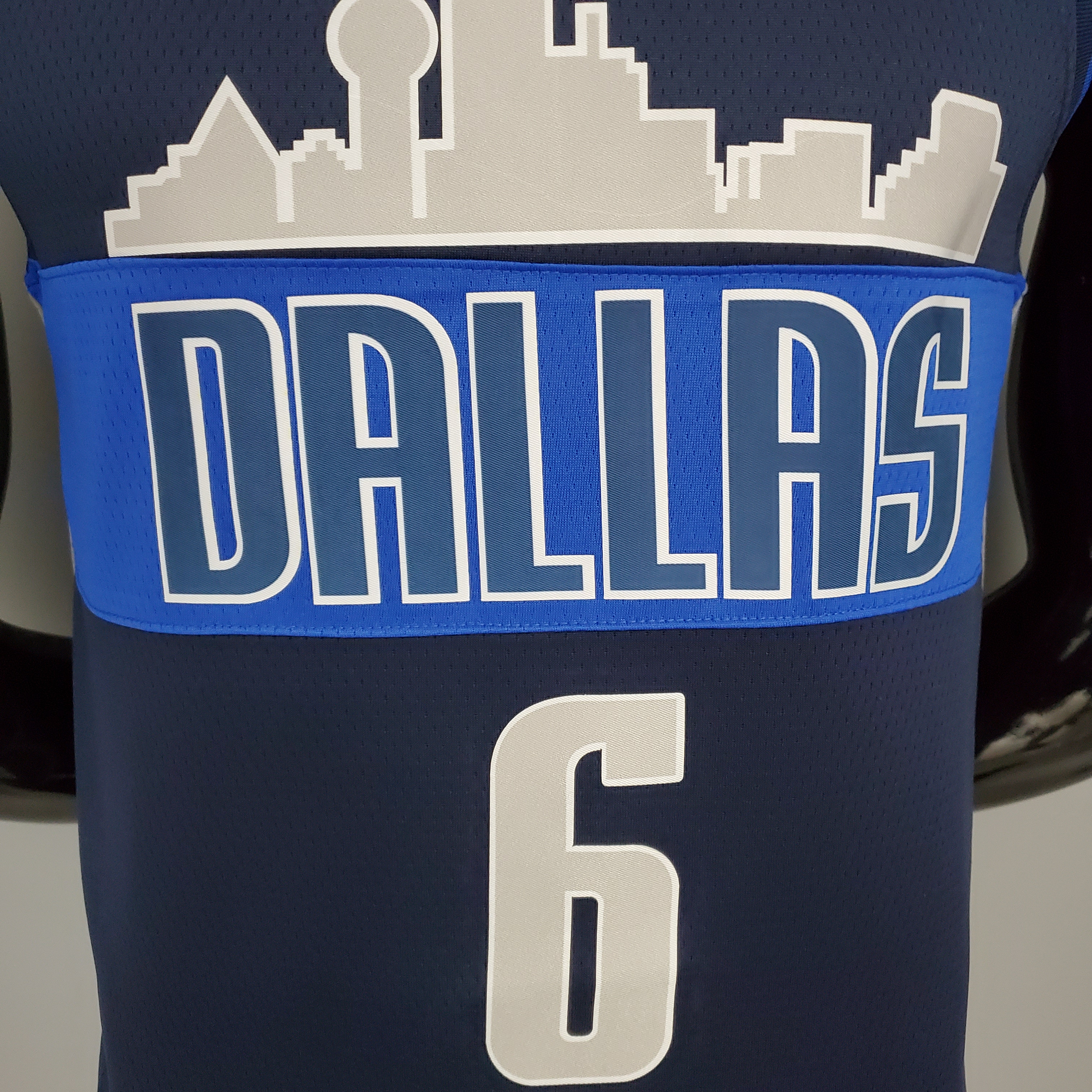 Kristaps Porzingis Dallas Mavericks Iceberg Edition Swingman Jersey Blue