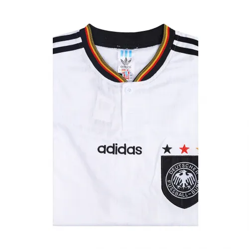 1996 Germany Retro Jersey Home Euro Cup