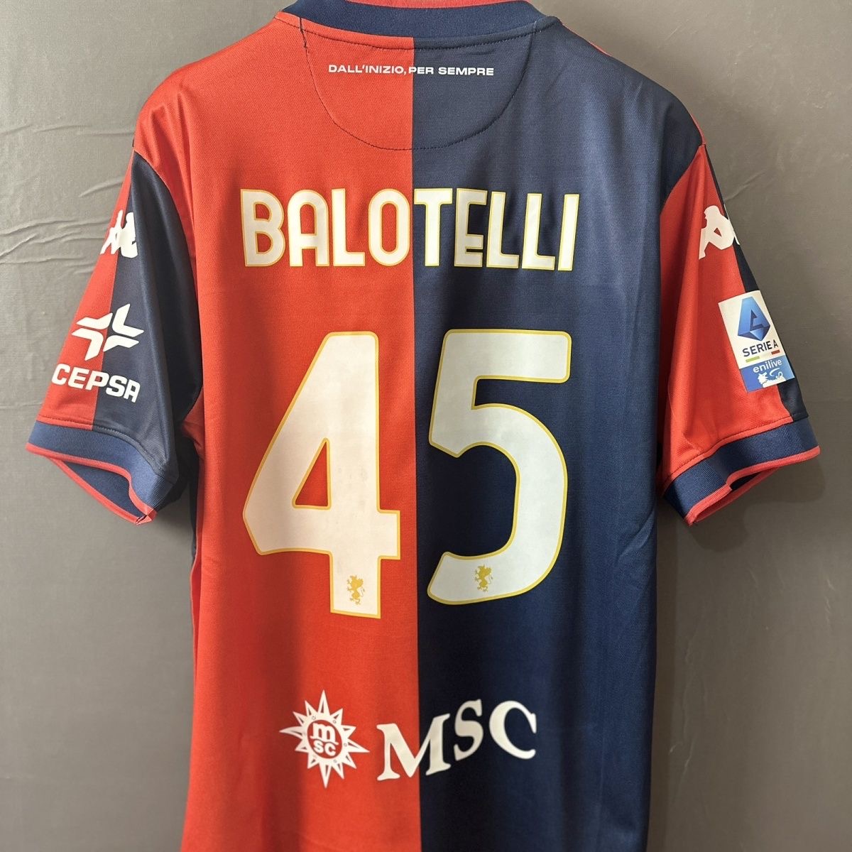 24-25 Genoa home fan version football jersey