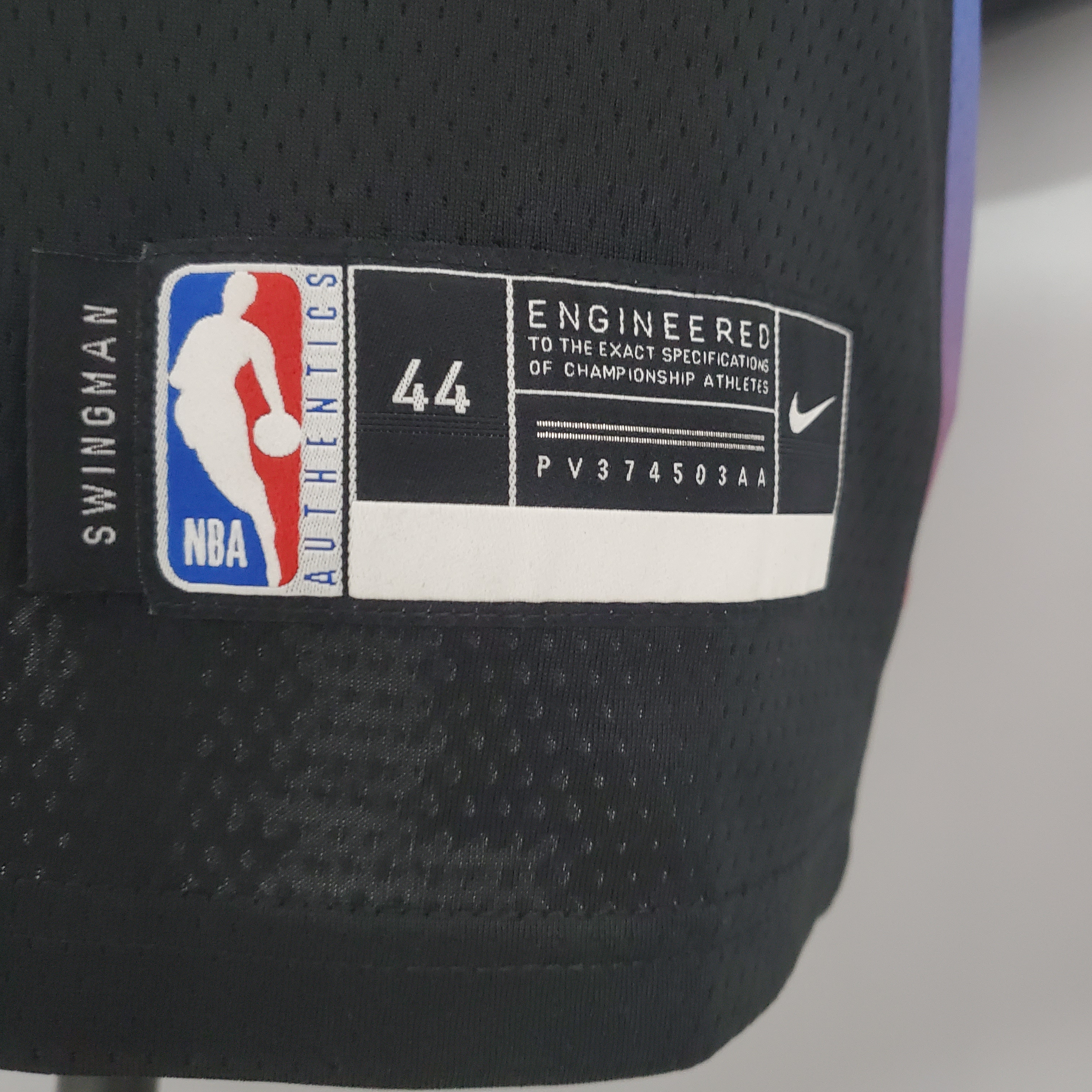 Carmelo Anthony New York Knicks City Edition Swingman Jersey Black