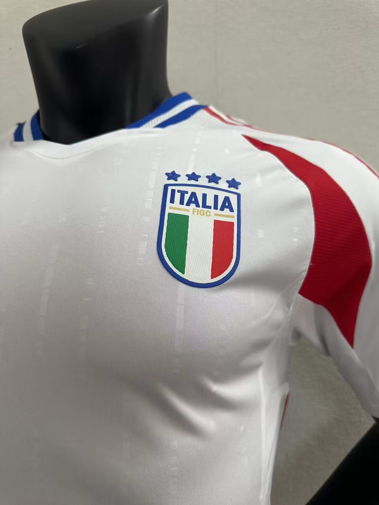 Italy 2024 Euro Away Player Version Jersey