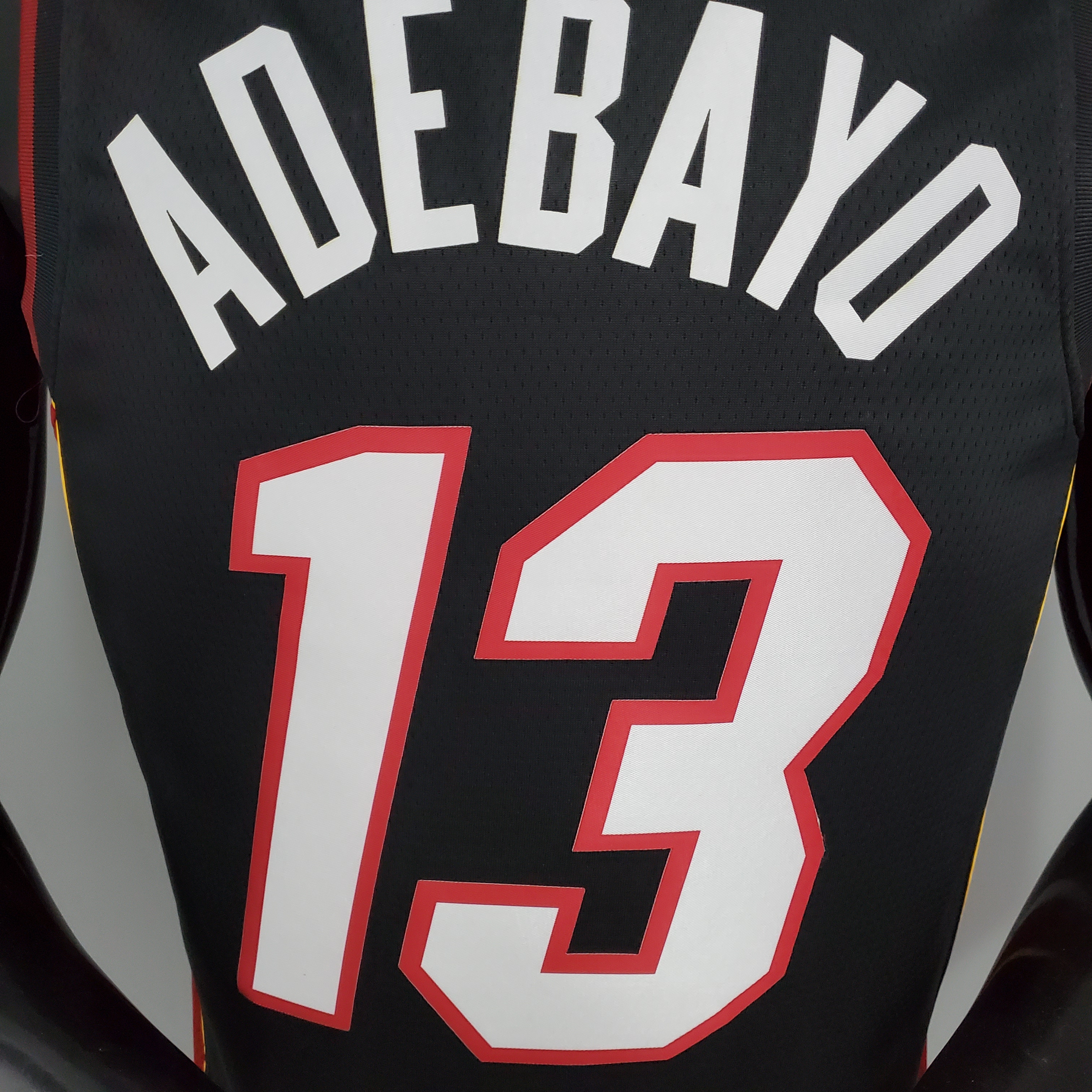 Bam Adebayo Miami Heat Swingman Jersey Black