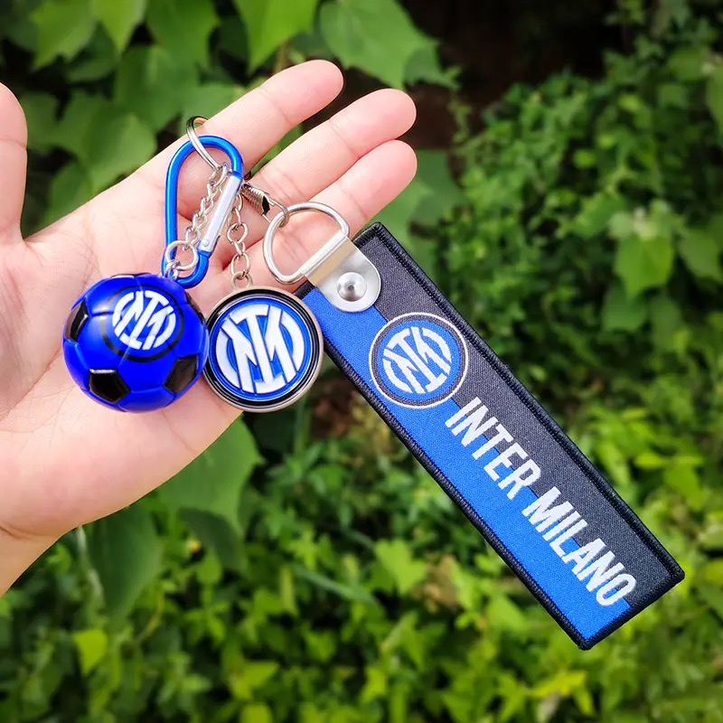 Real Madrid, Barcelona, Manchester City, Liverpool Club Keychain Football Gift