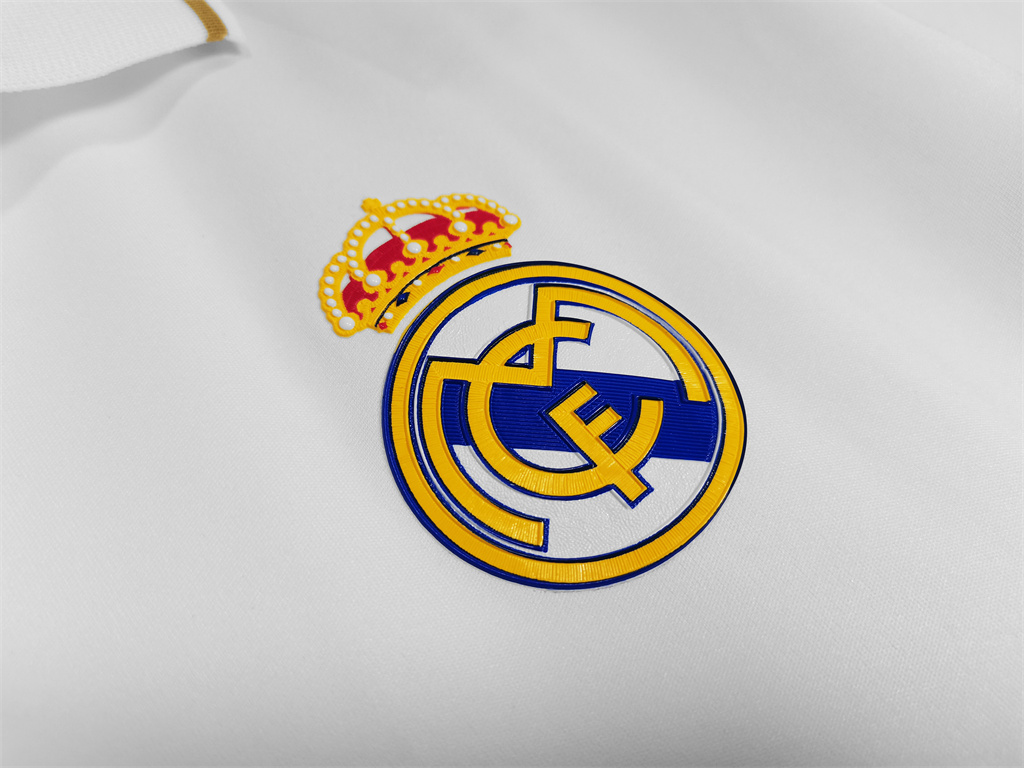 Real Madrid Home Retro Long Sleeves Jersey 11/12