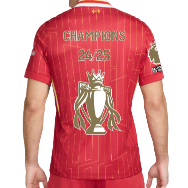 24-25 Liverpool Premier League Champions League Home Fan Edition Football Shirt