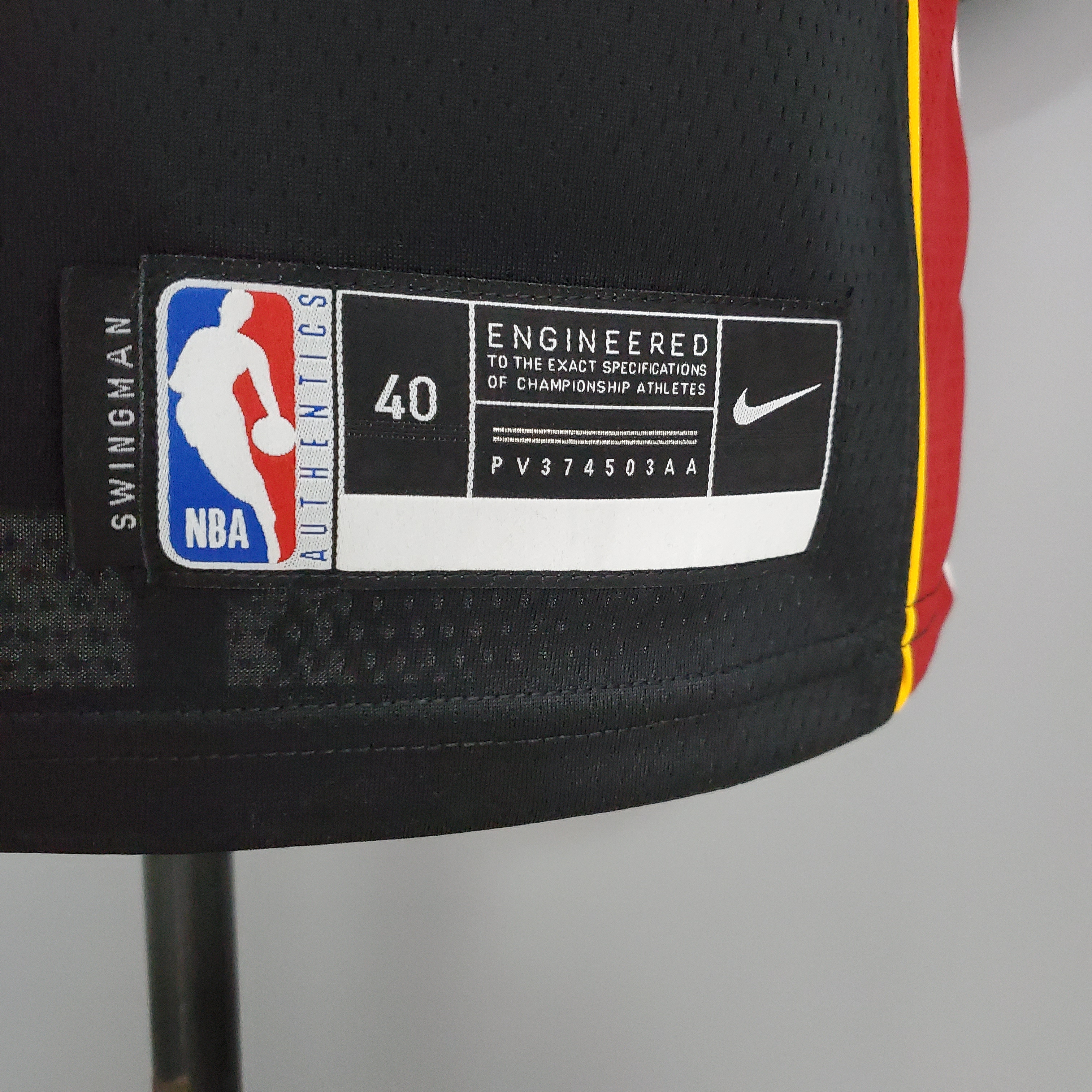 Victor Oladipo Miami Heat Swingman Jersey Black