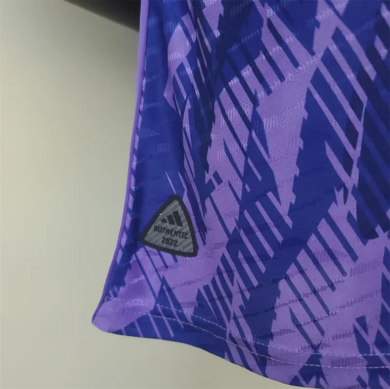 2022 Argentina World Cup Champion Edition 3 stars Away Jersey Player Version