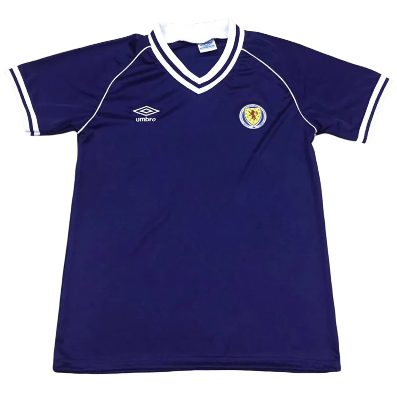 Scotland 1982  Retro Jersey Home
