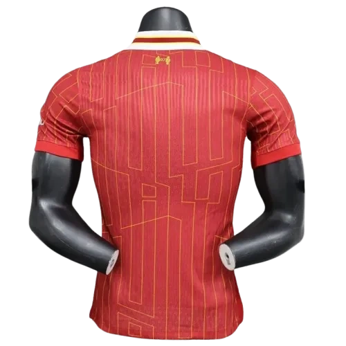 24-25 Liverpool Premier League Champions League Home Player Edition Football Shirt