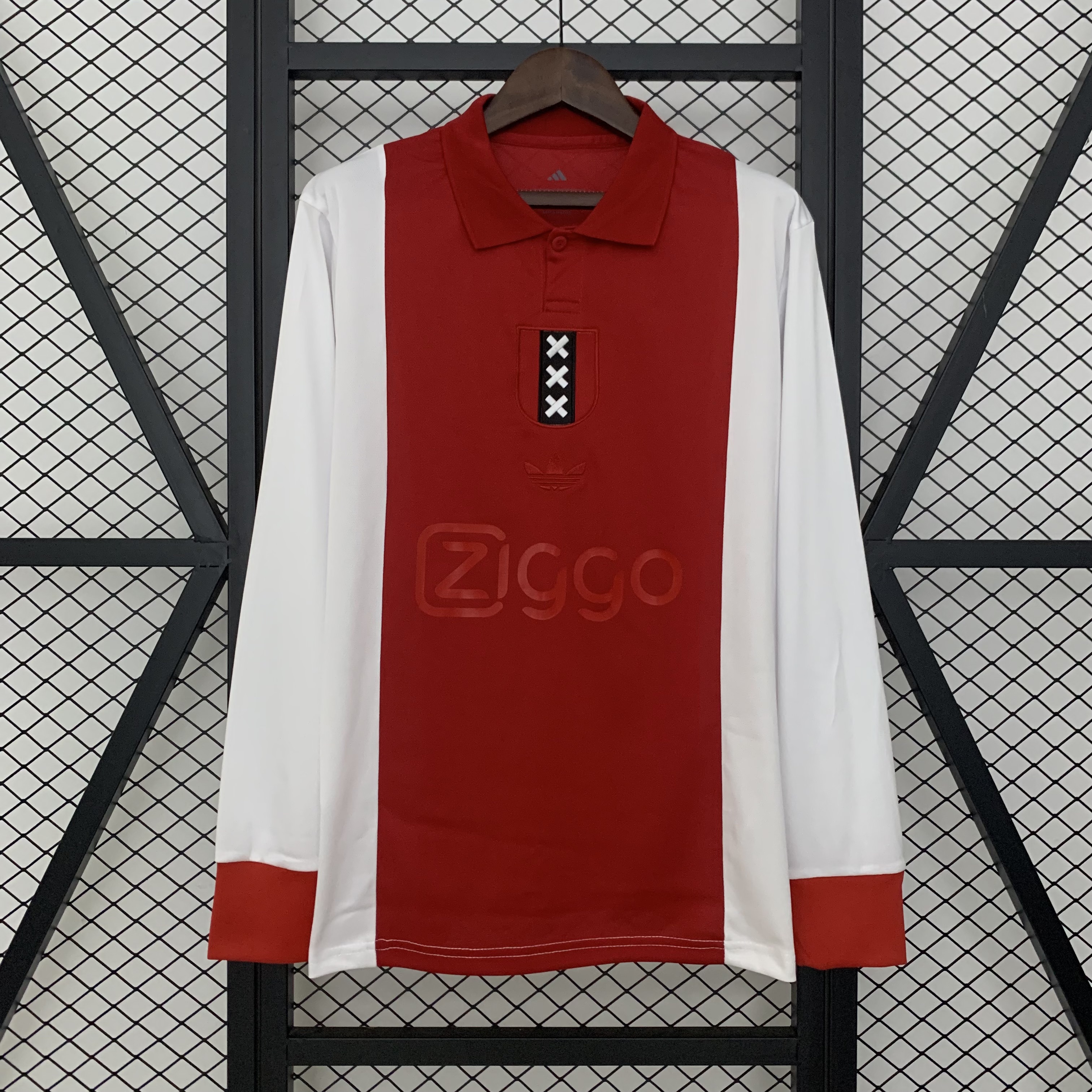 Adidas Ajax Jersey 125th Anniversary Shirt Long Sleeve 25-26