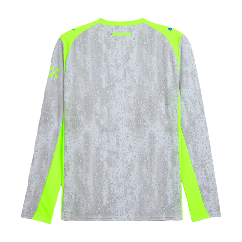 Manchester City Third Away Long Sleeve Football Shirt 2025-26 Player Version