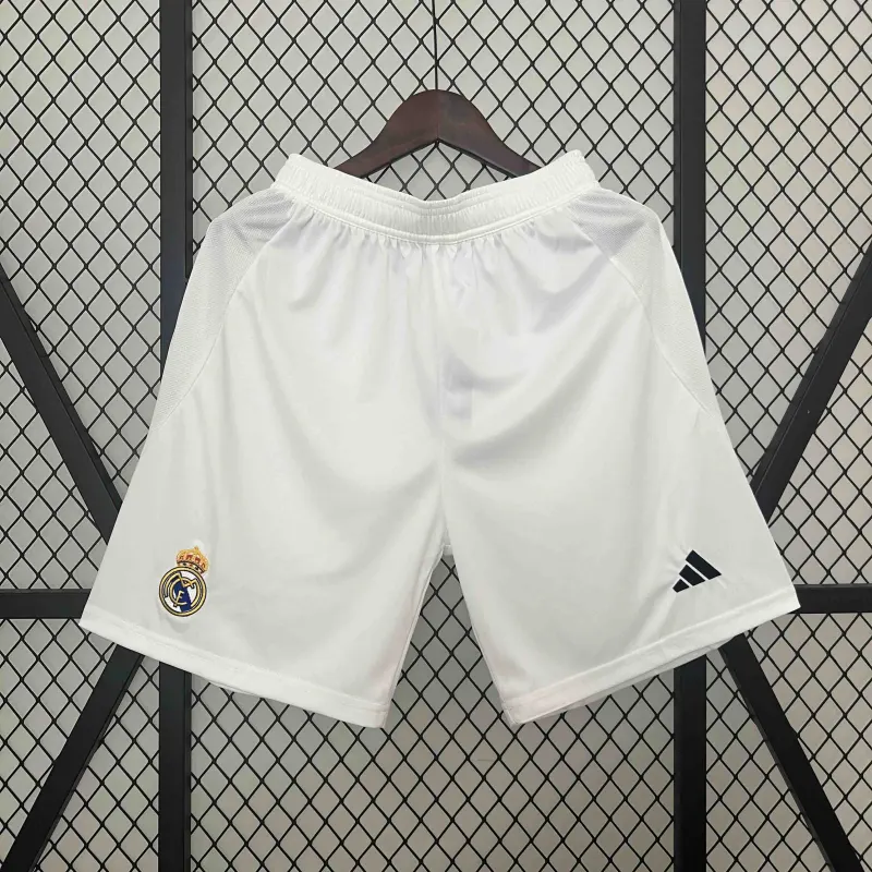 24-25 Real Madrid Home Soccer Shorts