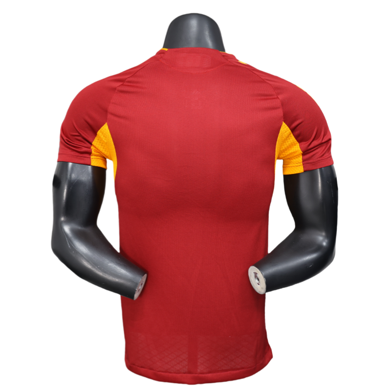 Roma Soccer Jersey Home Custom Shirt 25-26