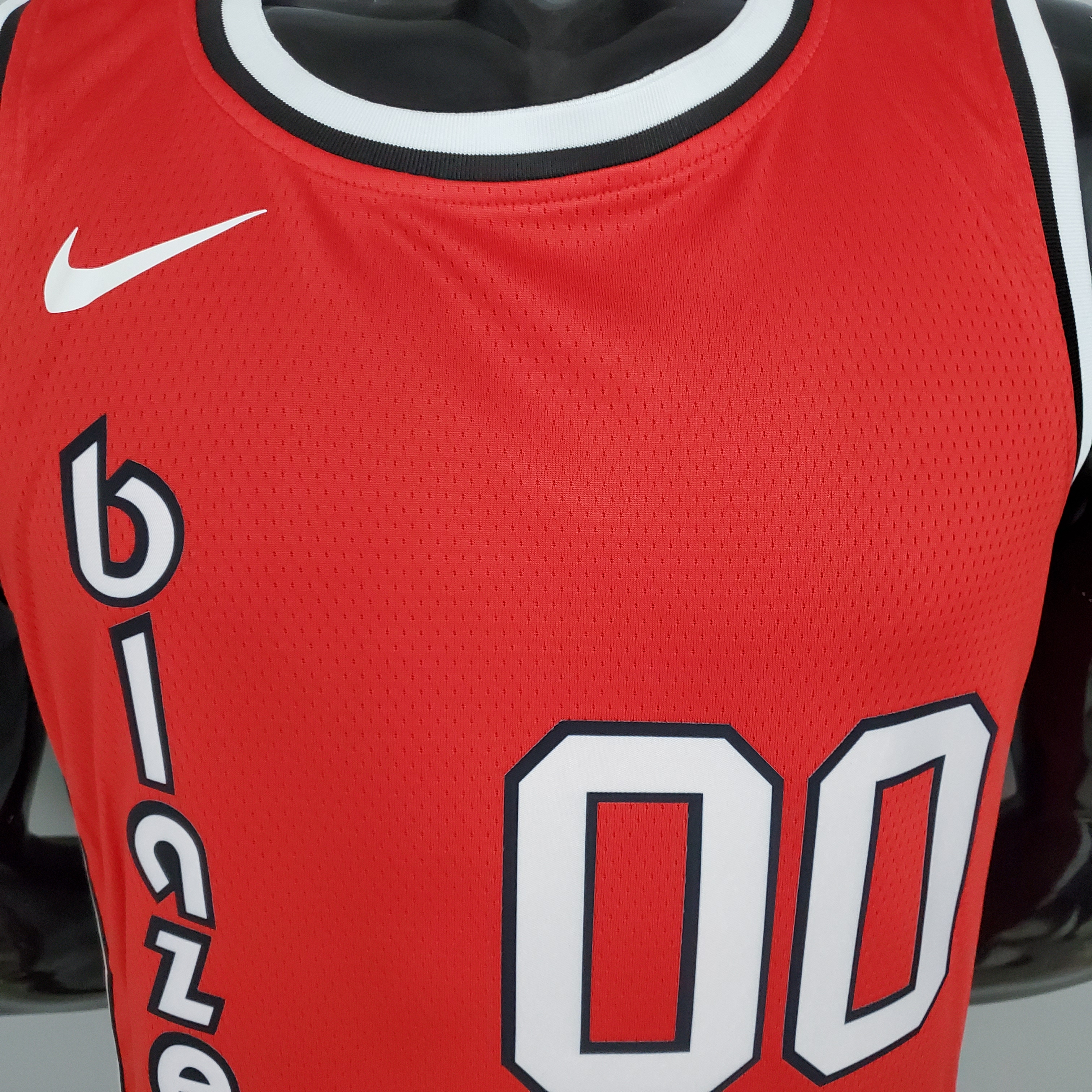 Carmelo Anthony Portland Trail Blazers Swingman Jersey Retro Red