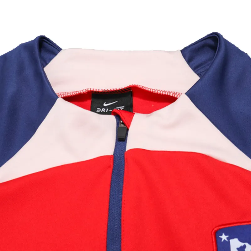 Atletico Madrid Zipper Sweatshirt Kit(Top+Pants) Red 2023-24