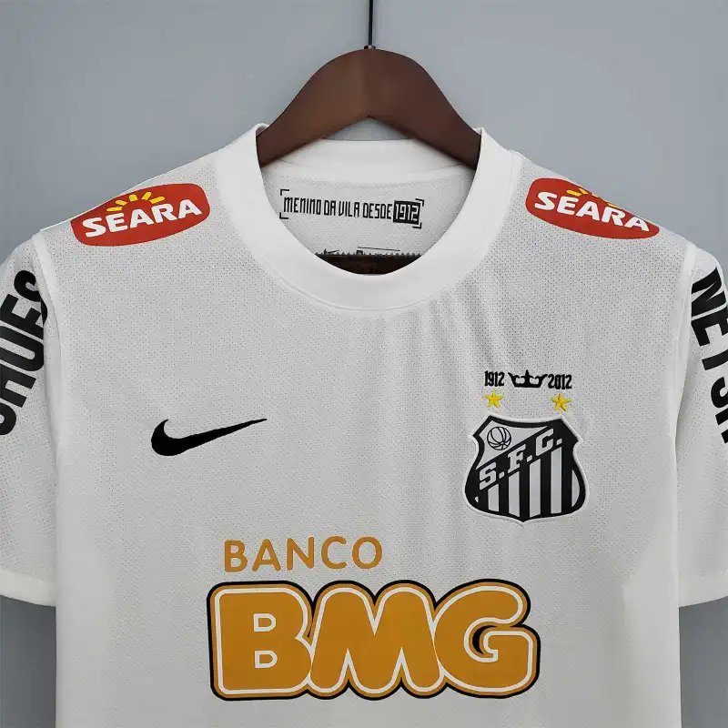 2011-12 Santos FC Retro Jersey Home