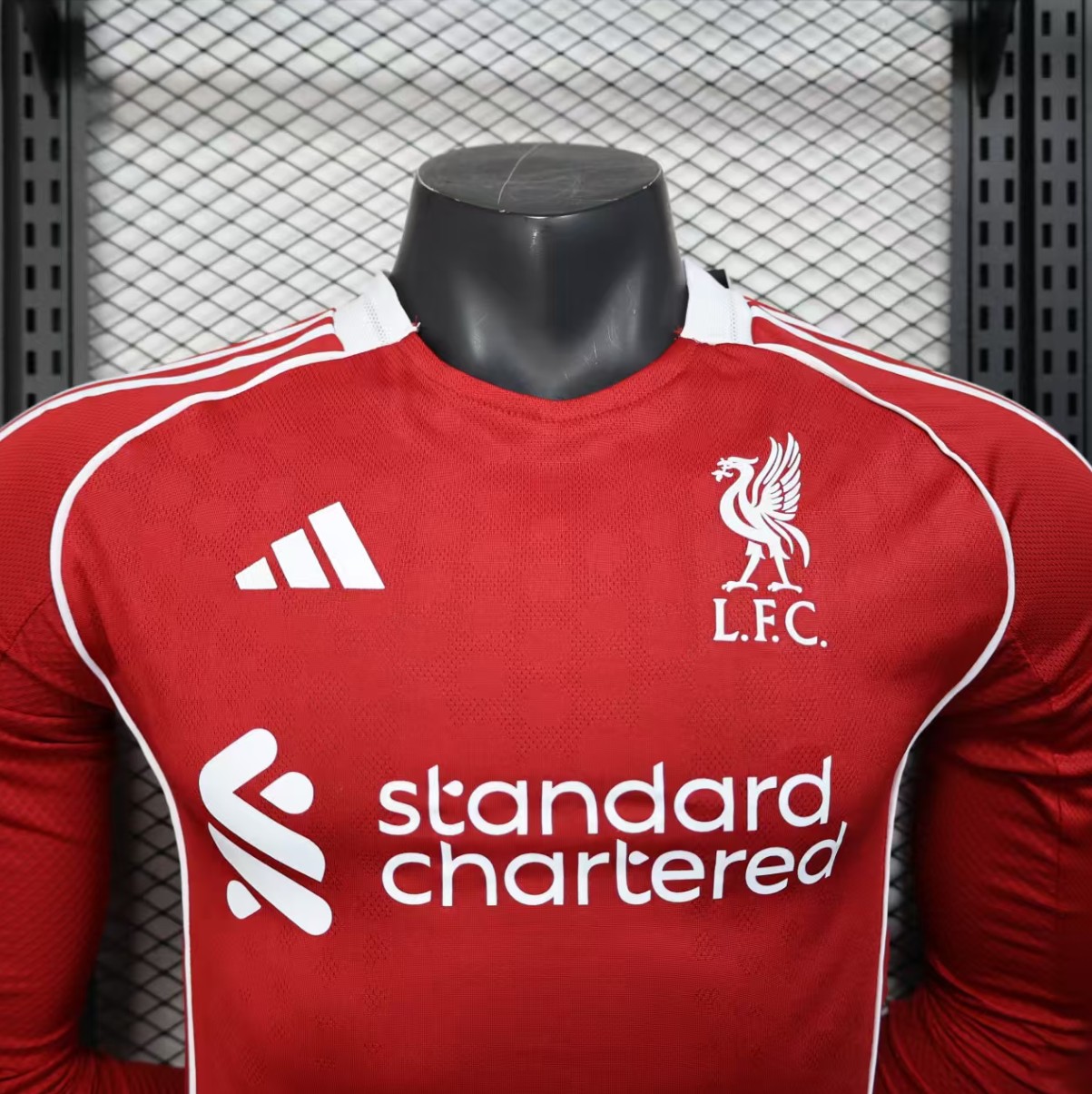 Liverpool Long Sleeve Home  Jersey Player version 25/26