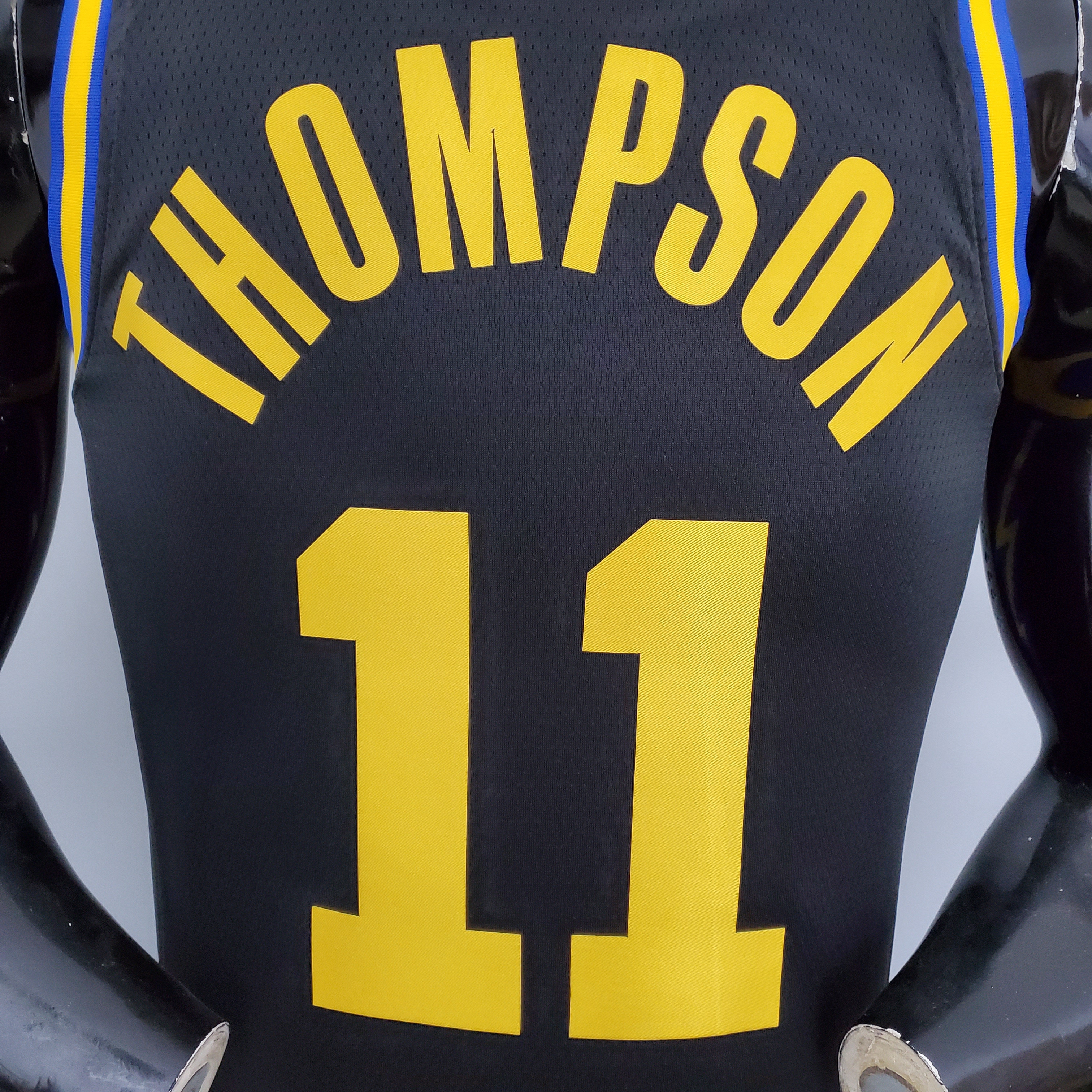 Klay Thompson Golden State Warriors 2022 75th Anniversary Swingman Jersey Black
