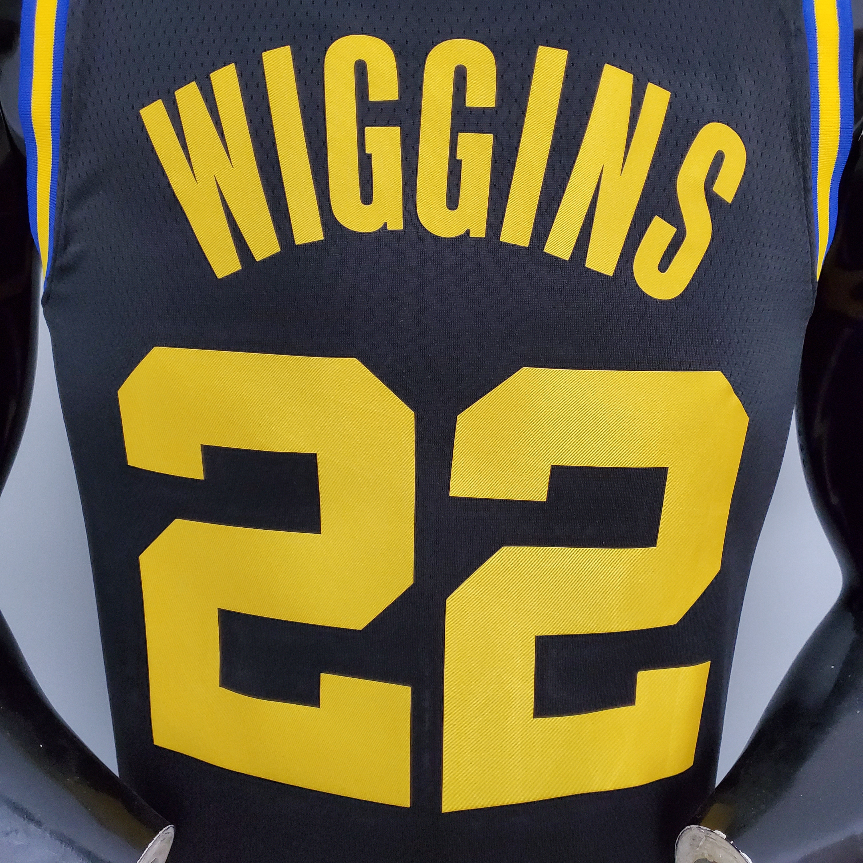 Andrew Wiggins Golden State Warriors 75th Anniversary Swingman Jersey Black