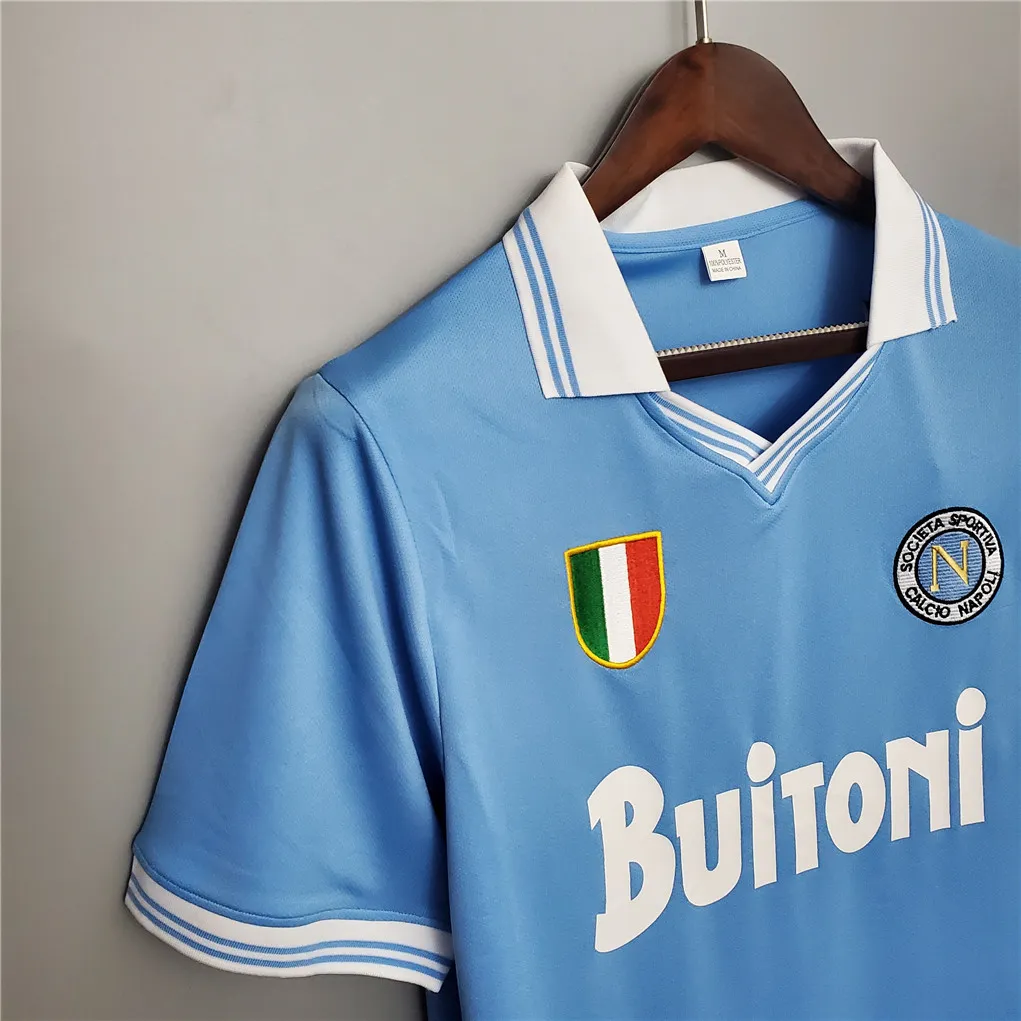 1986/87 Napoli Retro Jersey Home