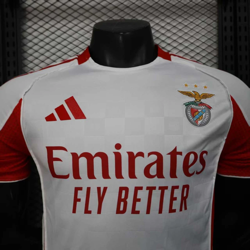 Benfica Third Away Soccer Jersey 2025-26  Player Version