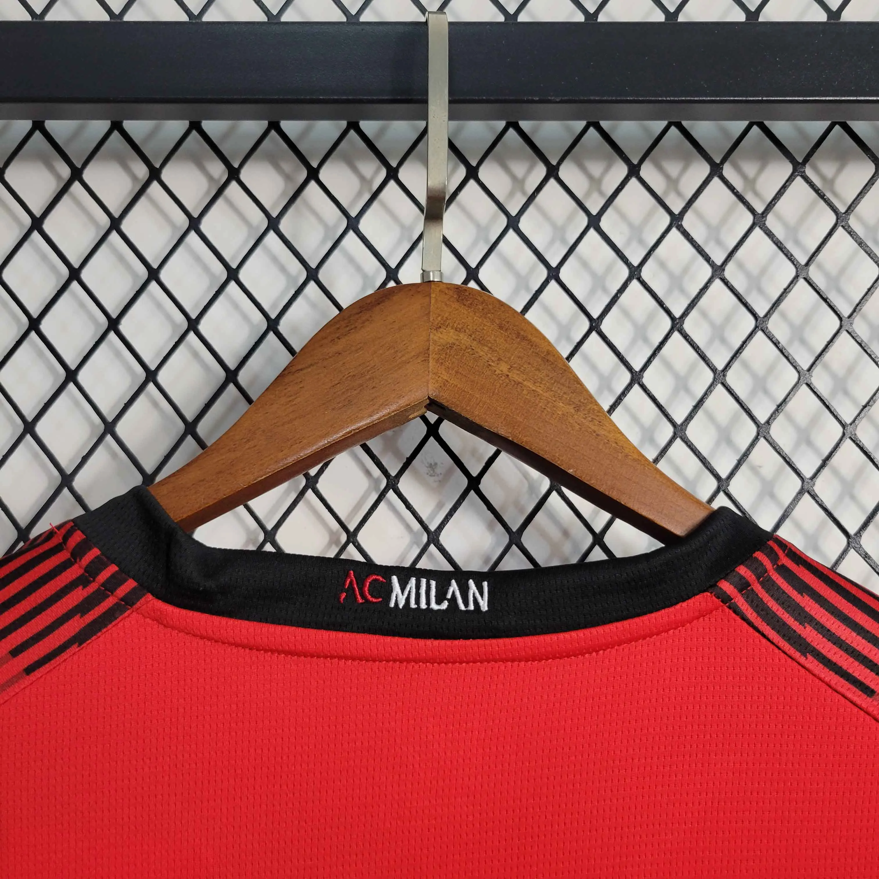 23-24 AC Milan Home Long Sleeve Jersey