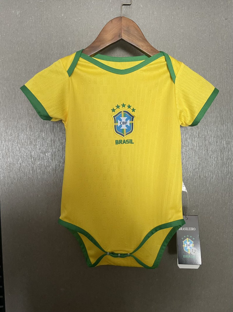 Brazil Women's Team 2025 Copa America Home Baby Jersey