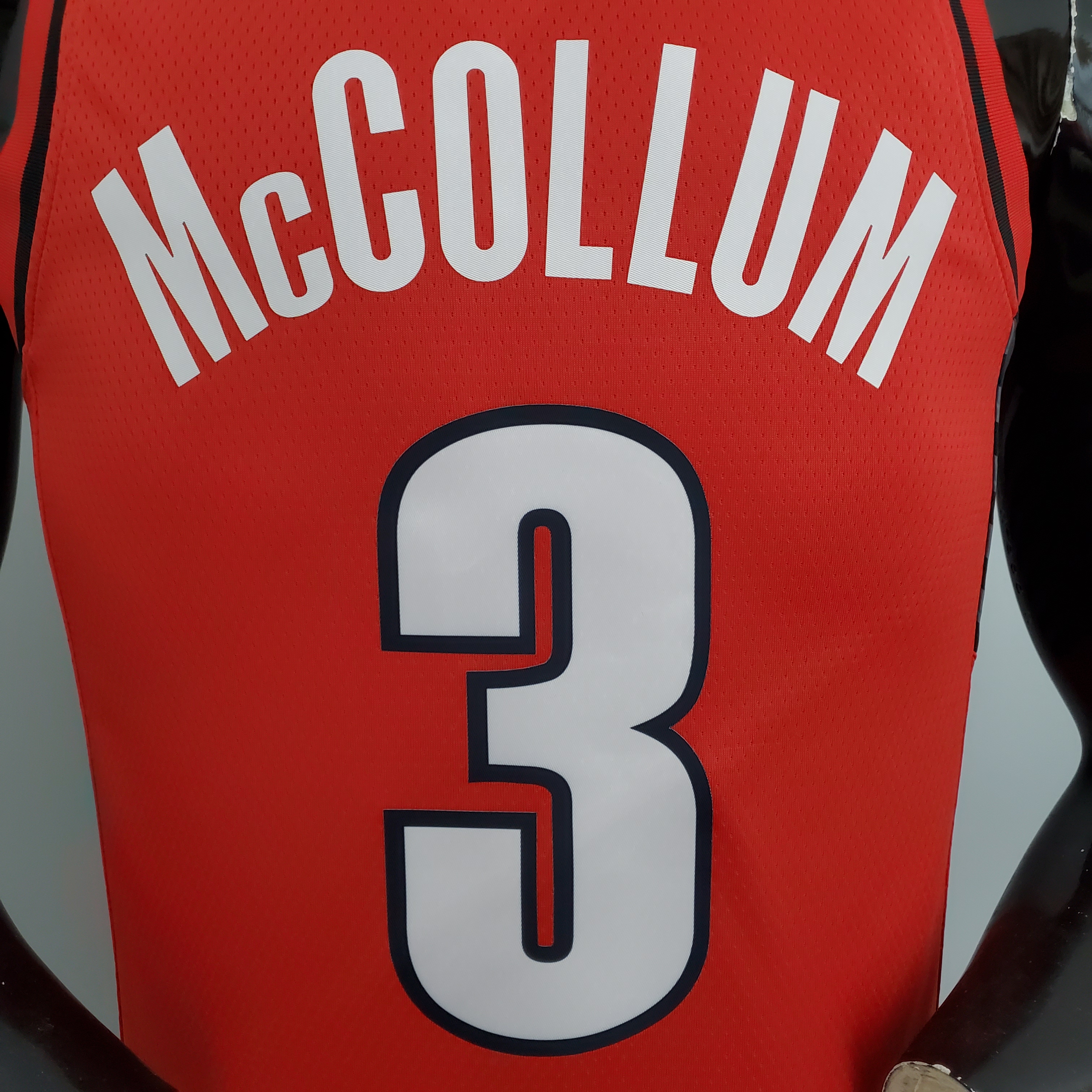 C.J. McCollum Portland Trail Blazers Swingman Jersey Red
