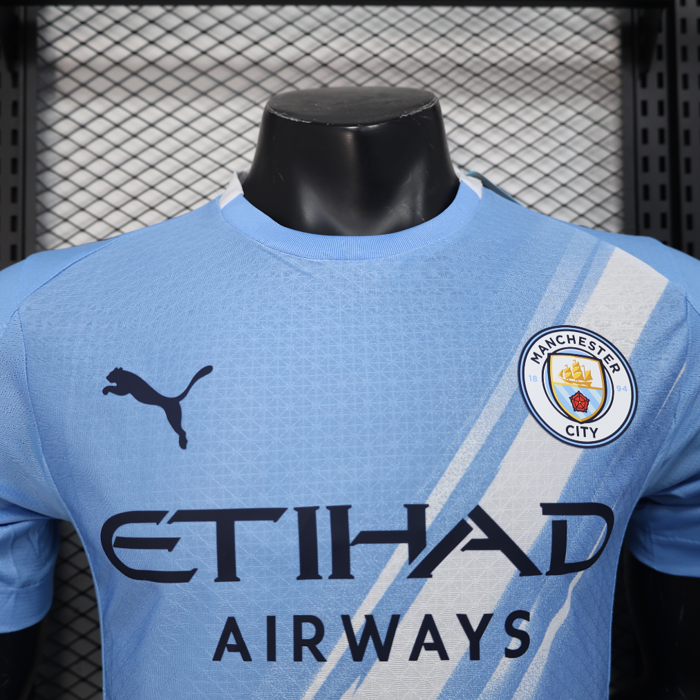 Manchester City home jersey player edition 25/26