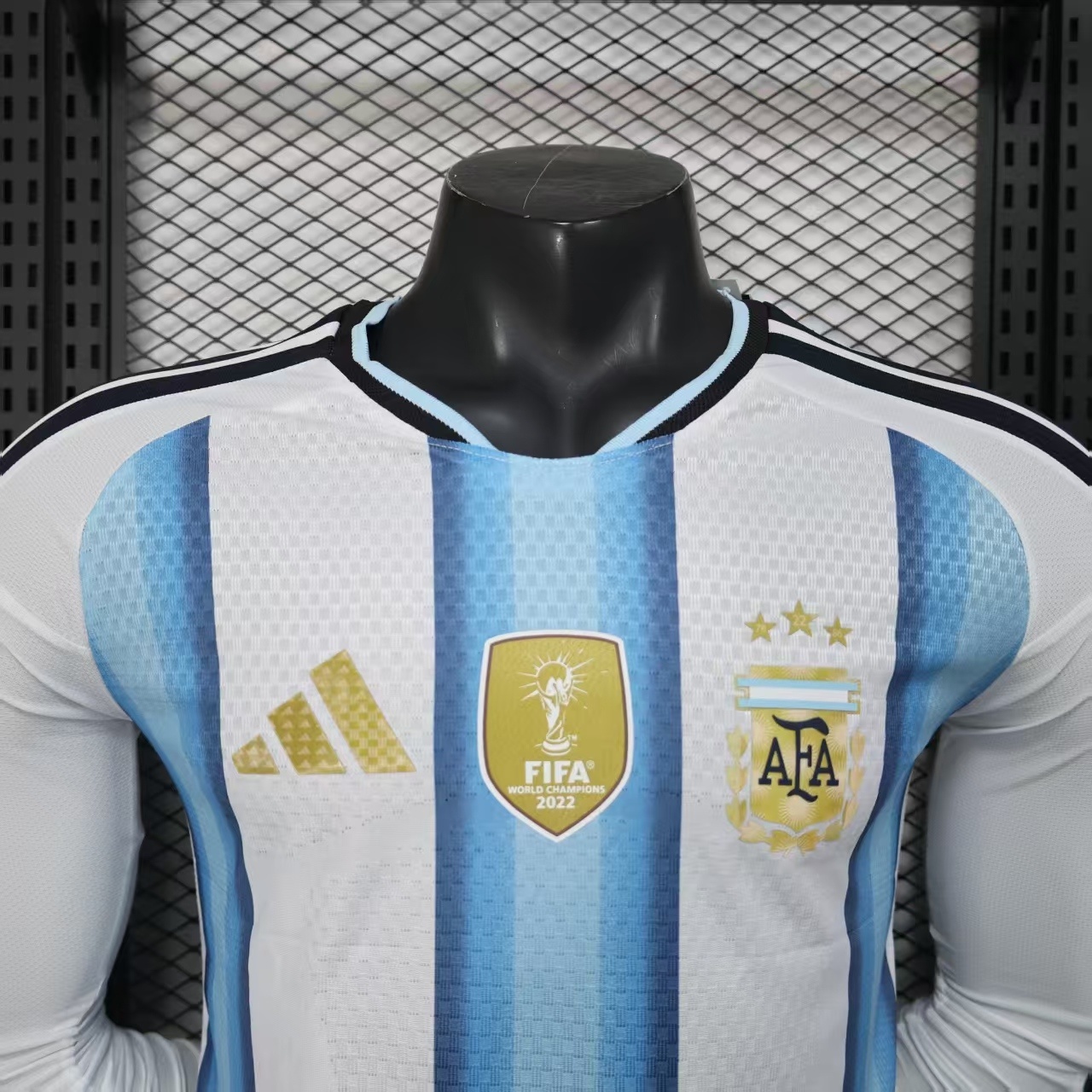Argentina Home Long Sleeves Jersey Player Version World Cup 2026