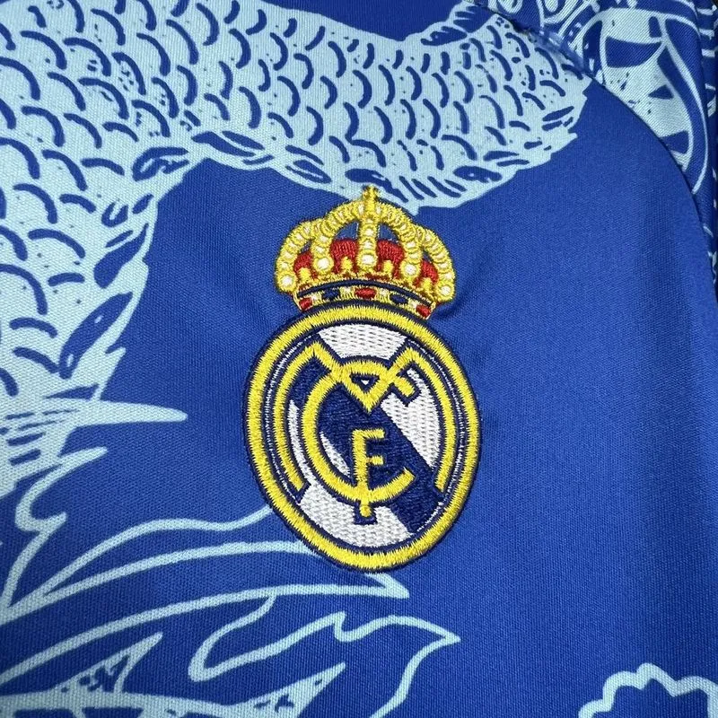 24-25 Real Madrid Blue Dragon Special Edition Jersey