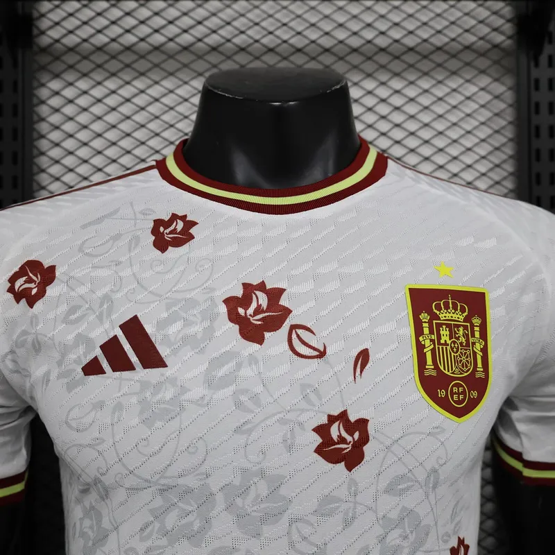 2024 Spain White Special Player Version Jersey