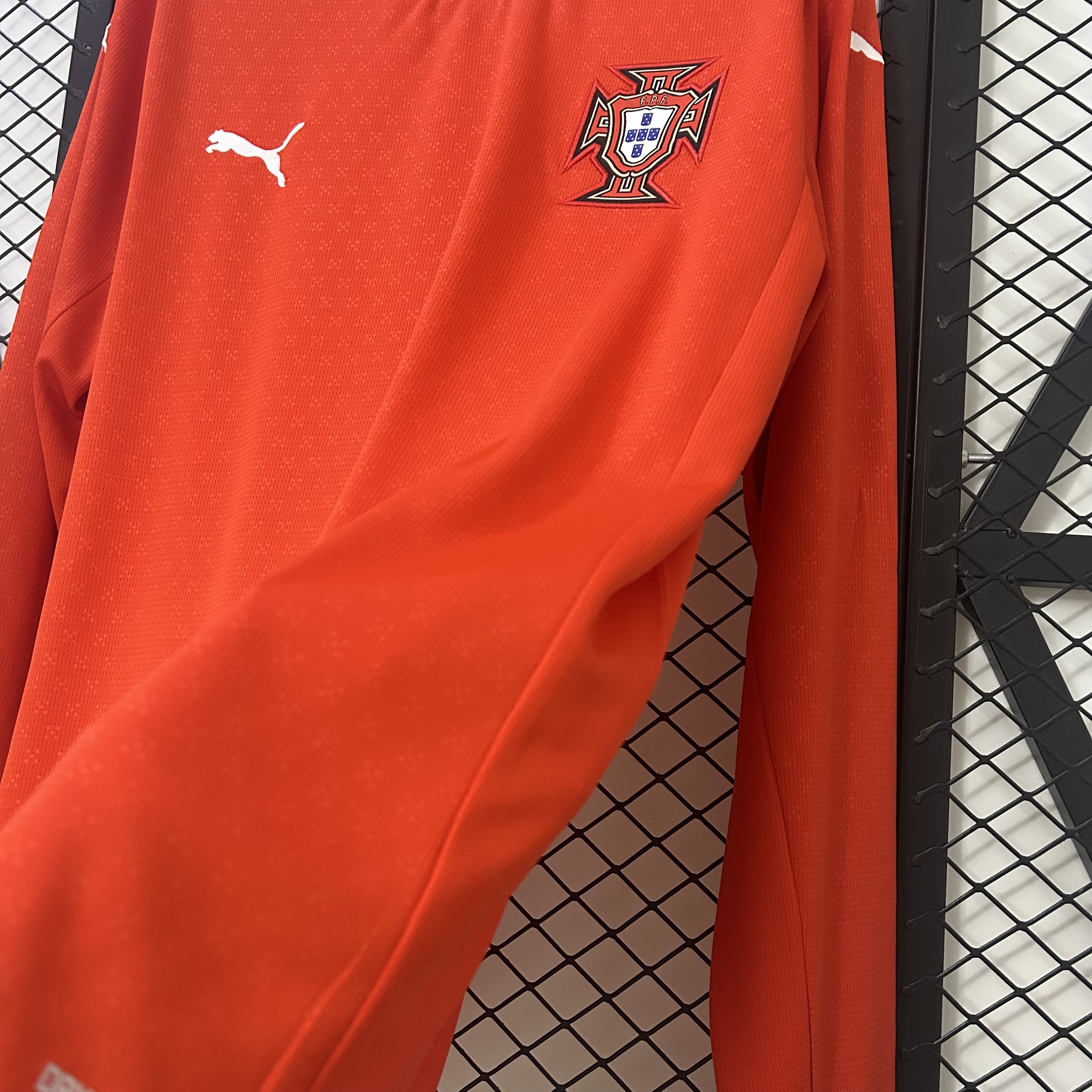 Portugal Euro 2025 Home Long Sleeve Man Jersey