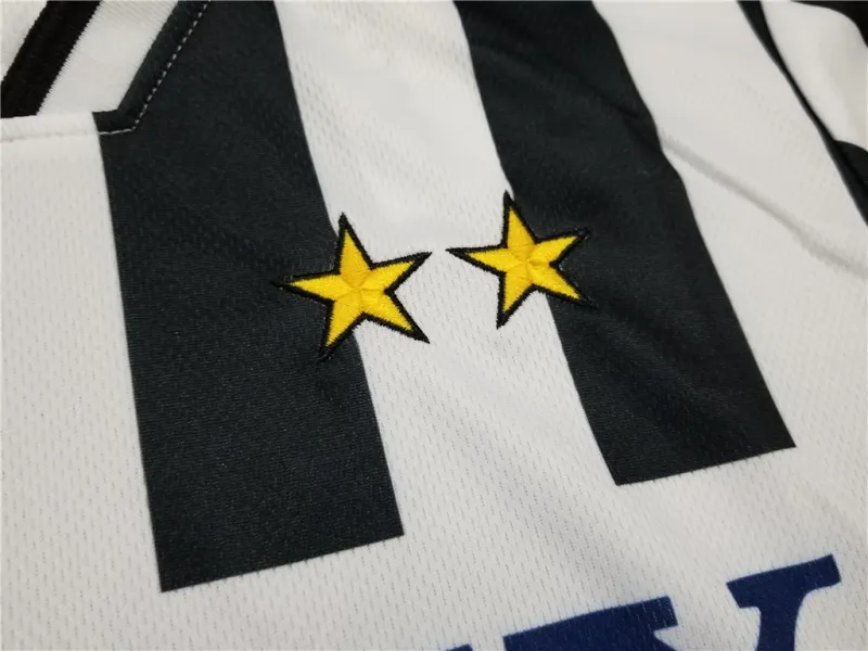1996-97  Juventus Del Piero #10 Zidane #21 Retro Jersey Home Replica