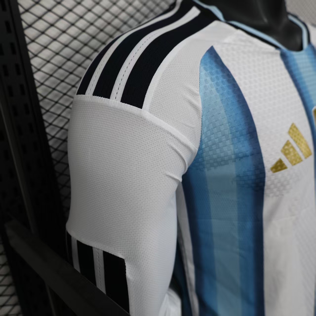 Argentina Home Long Sleeves Jersey Player Version World Cup 2026