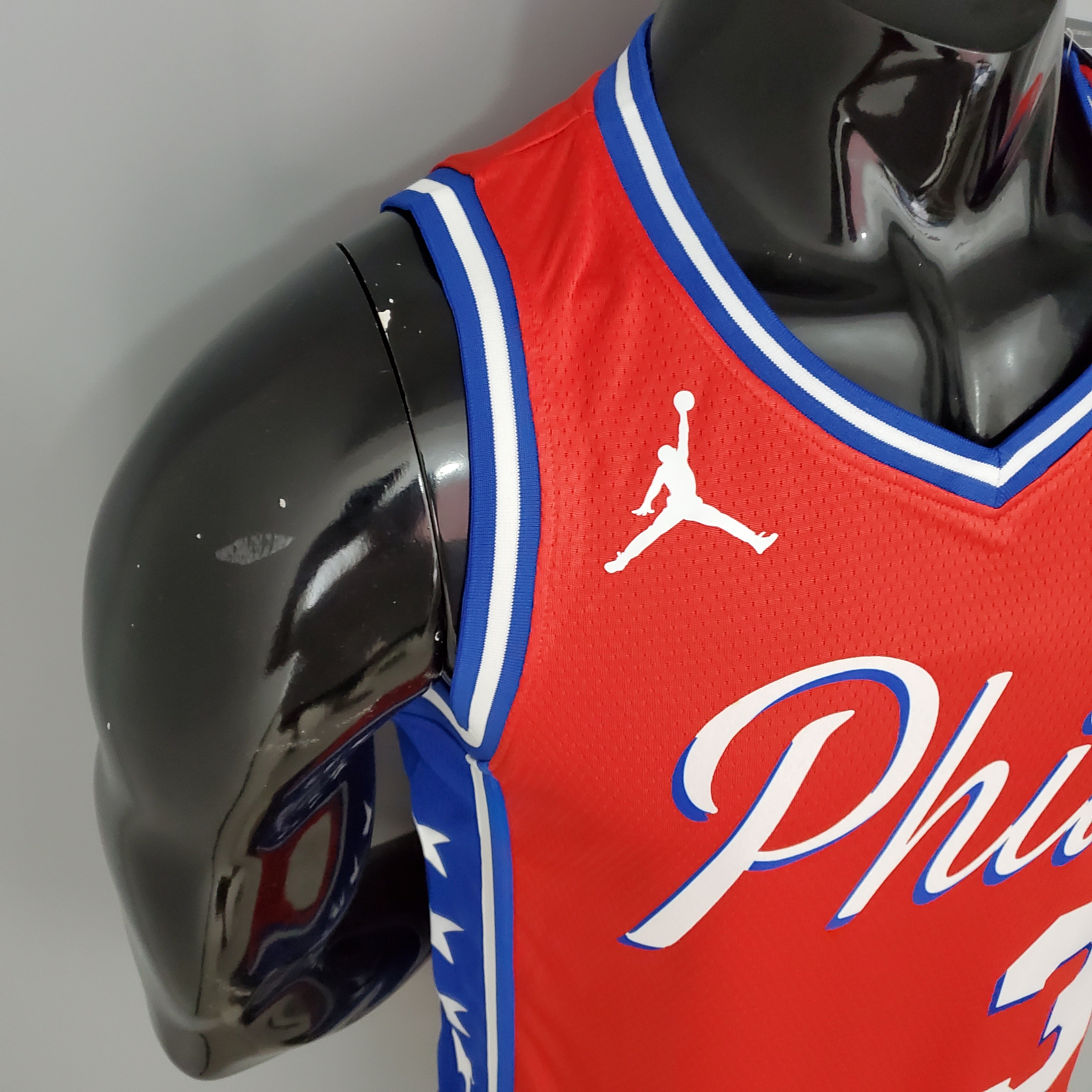 Allen Iverson Philadelphia 76ers 2020/21 Swingman Jersey Themed Red