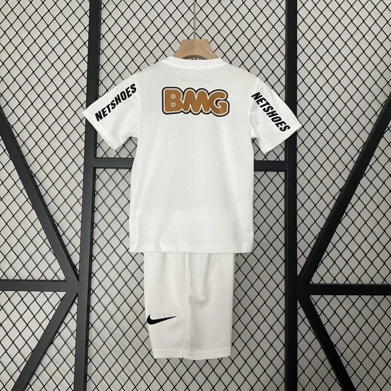 Santos FC Retro Kids Kits Jersey Home 2012-13
