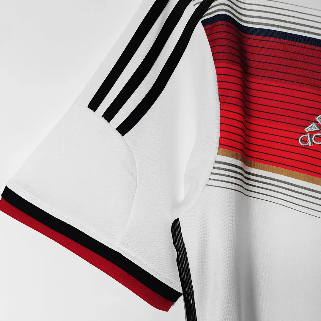 2014 Germany Retro 3 Stars Home Jersey World Cup