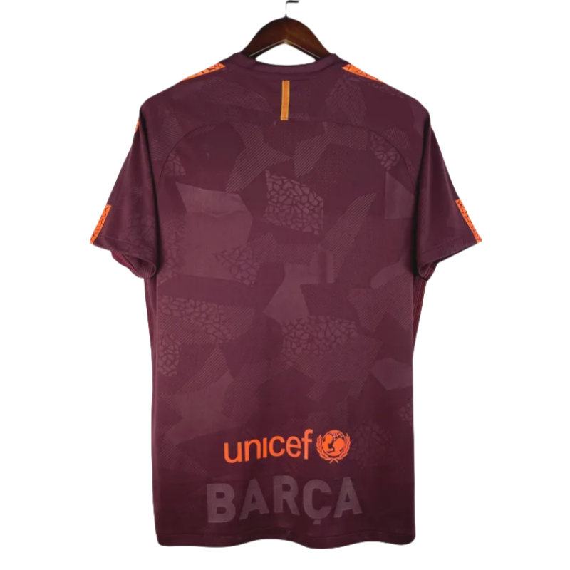17-18 Barcelona Third Away Retro Jersey