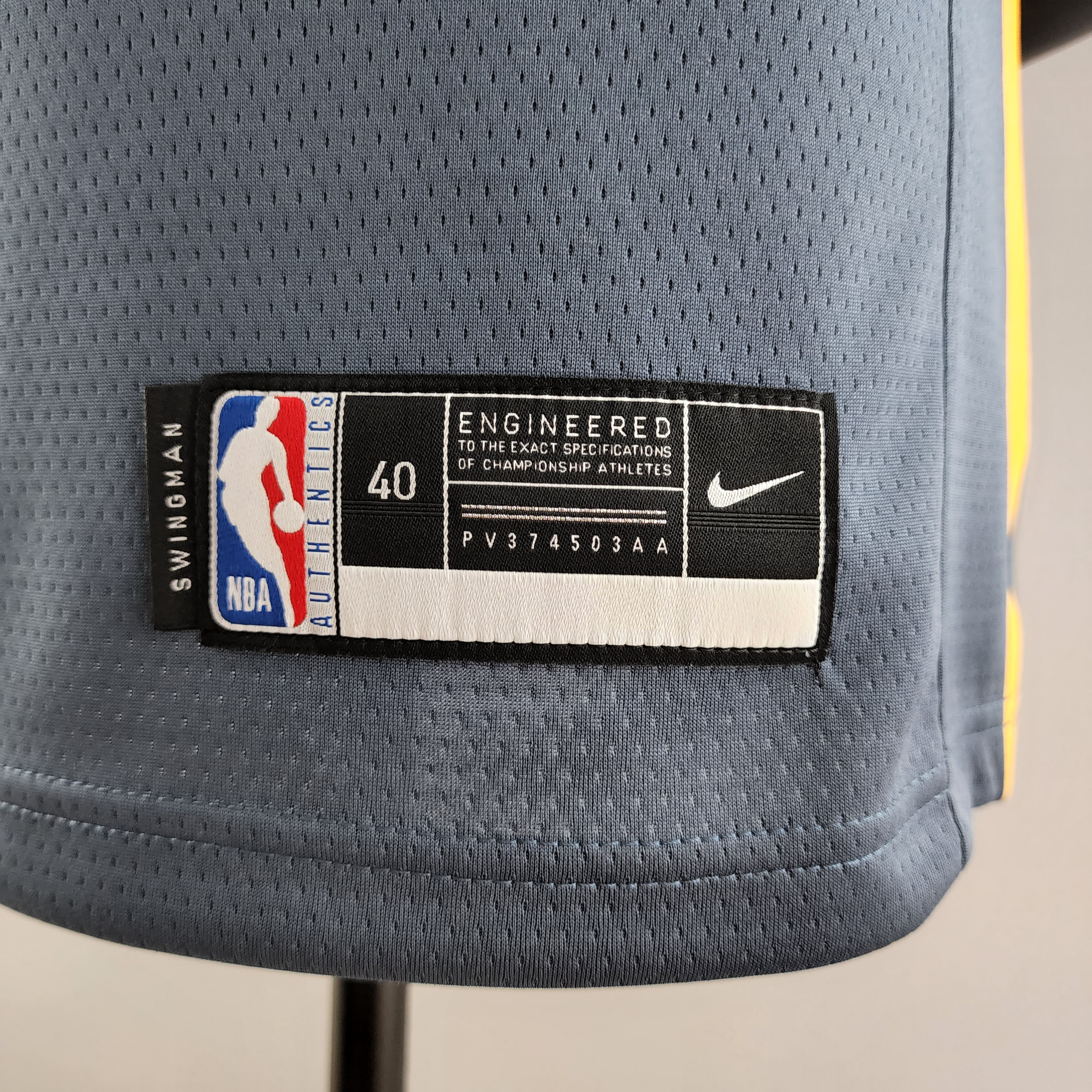 Stephen Curry Golden State Warriors Grey Swingman Jersey 2018