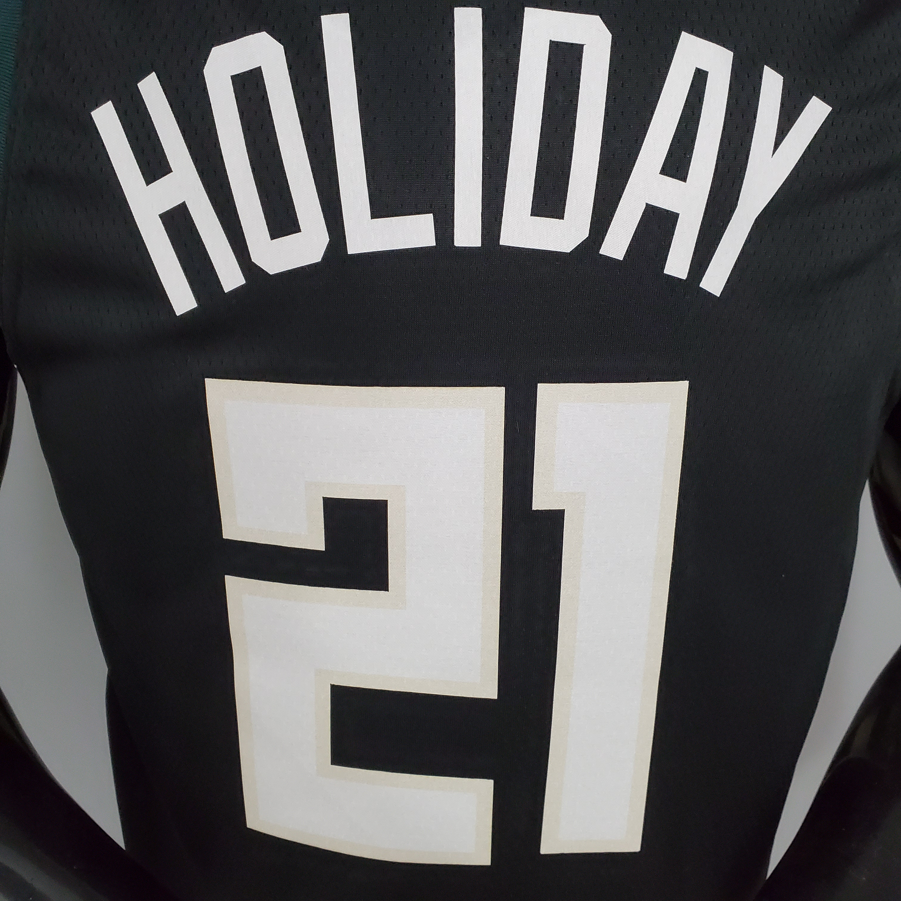 Jrue Holiday Milwaukee Bucks Swingman Jersey Black