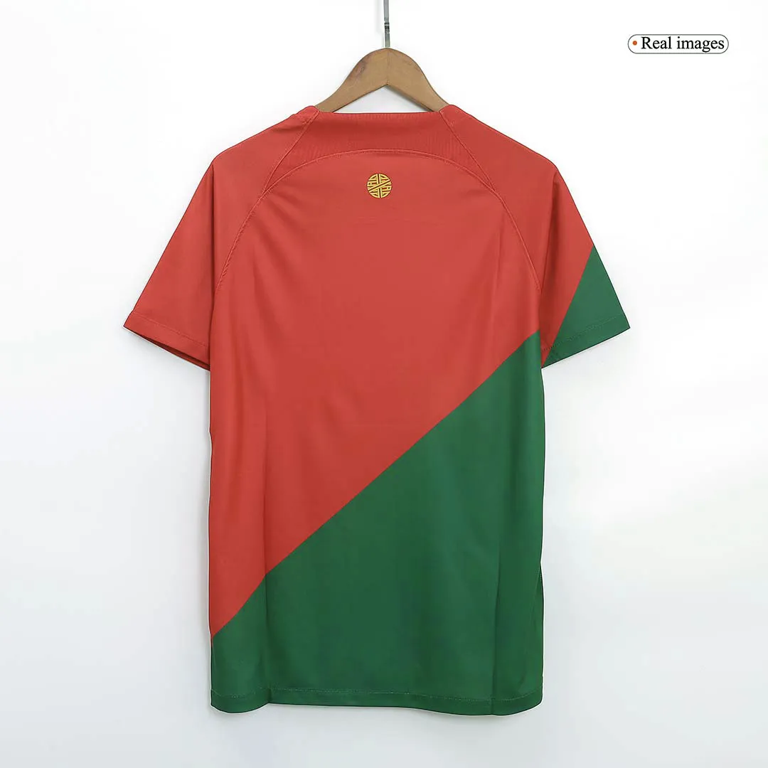 2022 Portugal Home Soccer Jersey Replica World Cup