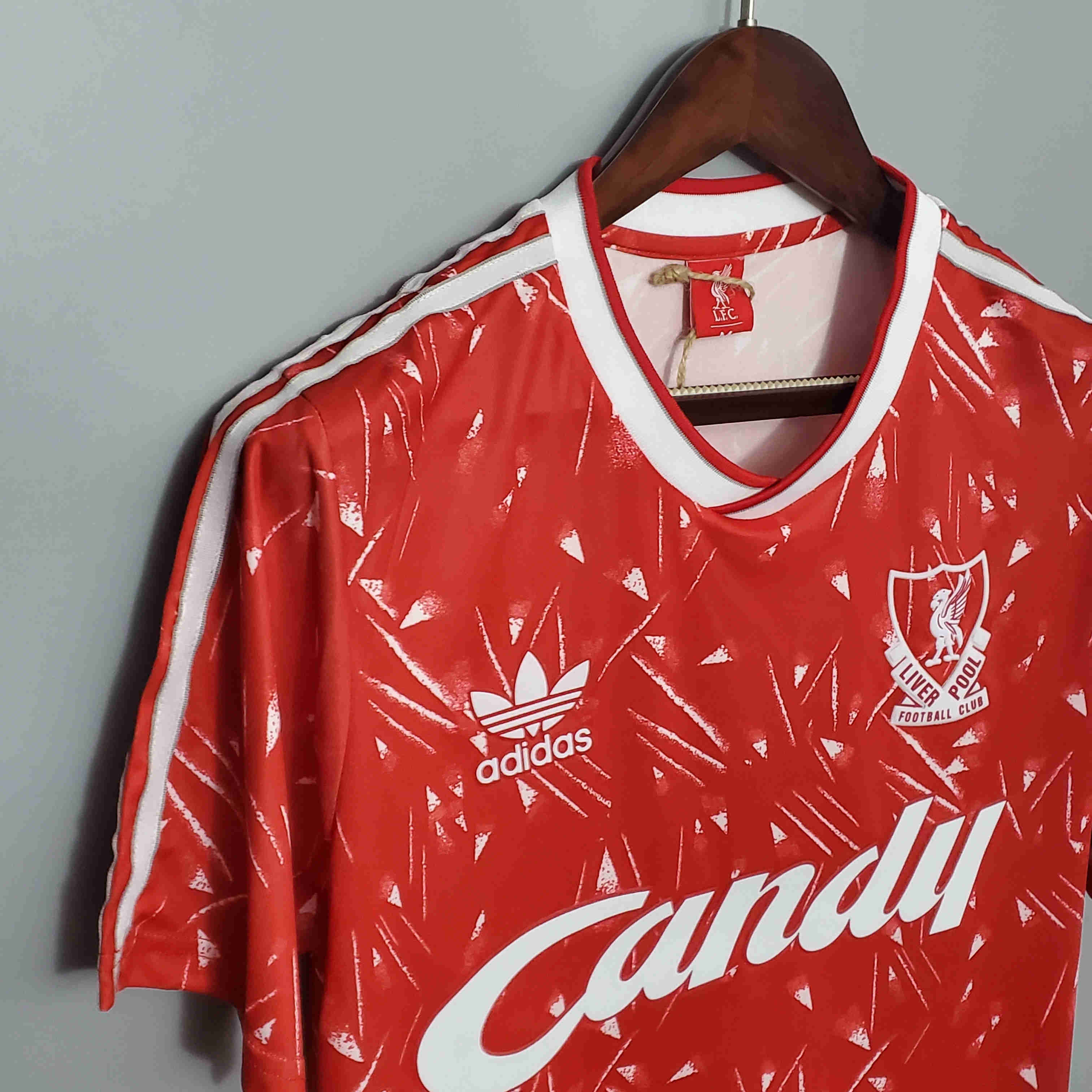 Liverpool Home Retro Jersey 89/91