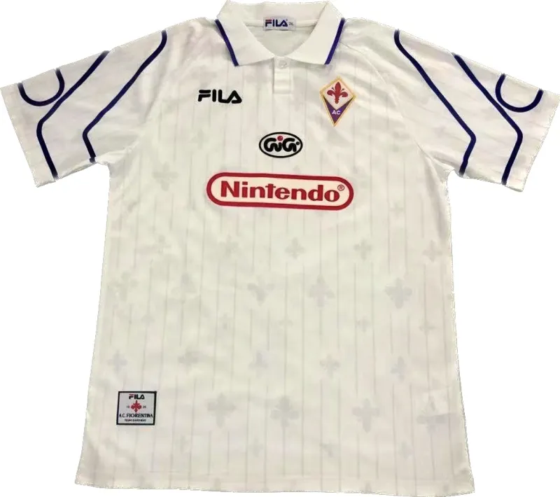 97-98 Fiorentina Retro Jersey Away